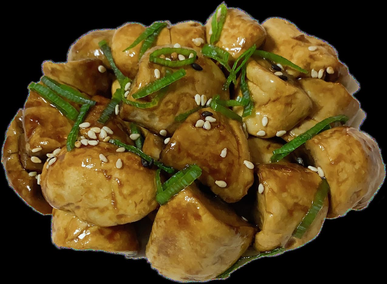99. Gebakken champignons 