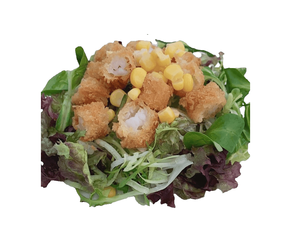 60. Garnalen salade