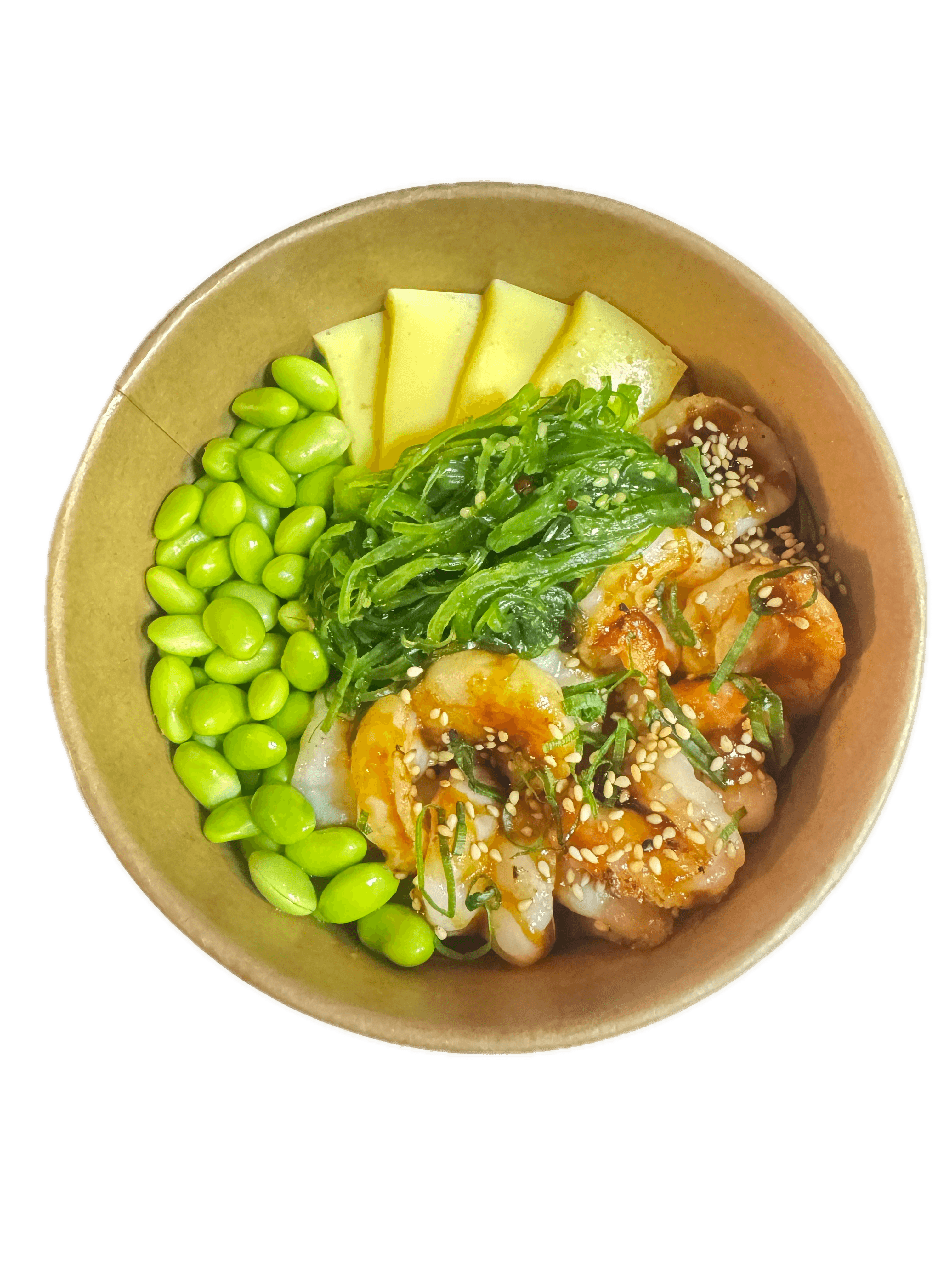78. Poke gegrilde garnalen