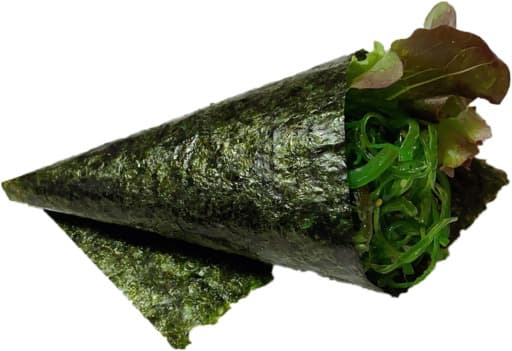 24. Temaki chuka wakame (zeewier) 