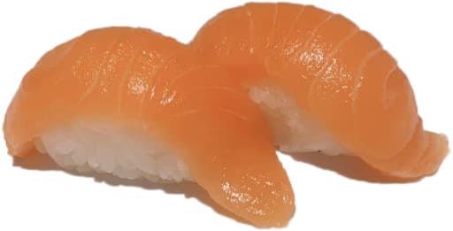 1. Nigiri sake (zalm) 2 st.