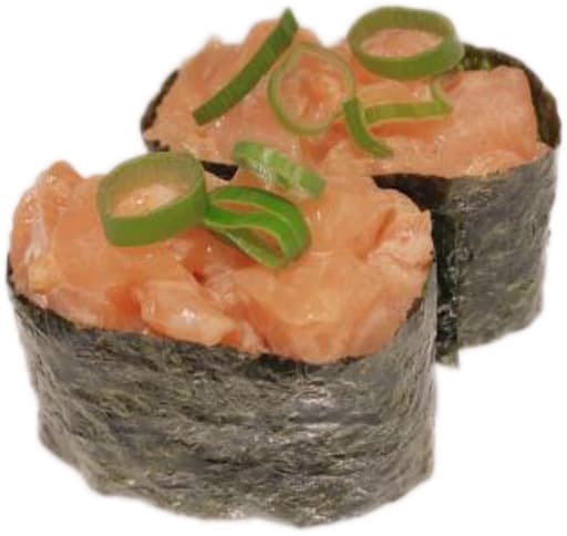 15. Gunkan sake (zalm) 2 st.