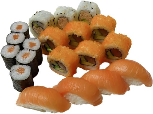 M6. Salmon Box (19 stuks)